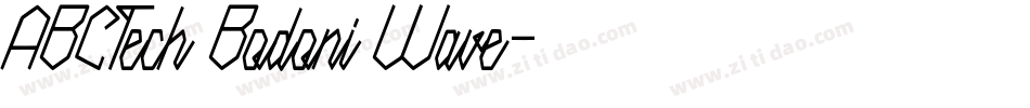 ABCTech Bodoni Wave字体转换